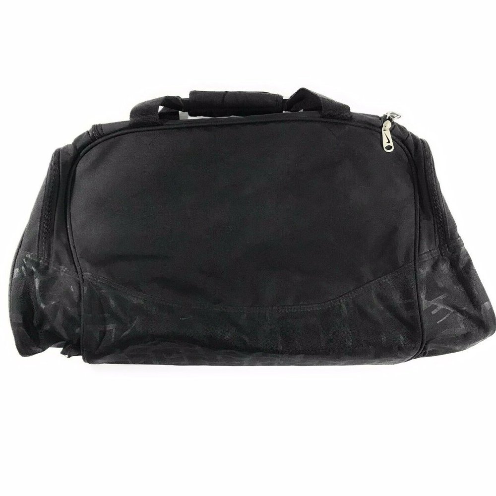 (SOLD) Nike Unisex Black Duffel Overnight Gym Bag - Picture 4 of 8